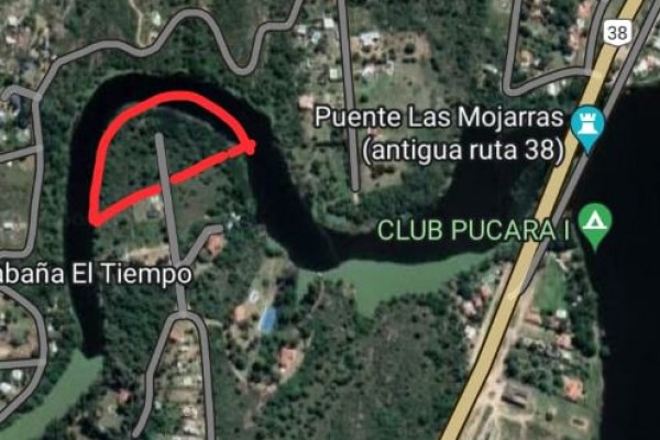 LOTES CON COSTA SOBRE EL RIO EN PARQUE SIQUIMAN!!