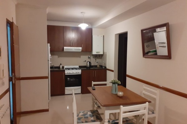 DEPARTAMENTO CENTRICO PARA 5 CON PILETA