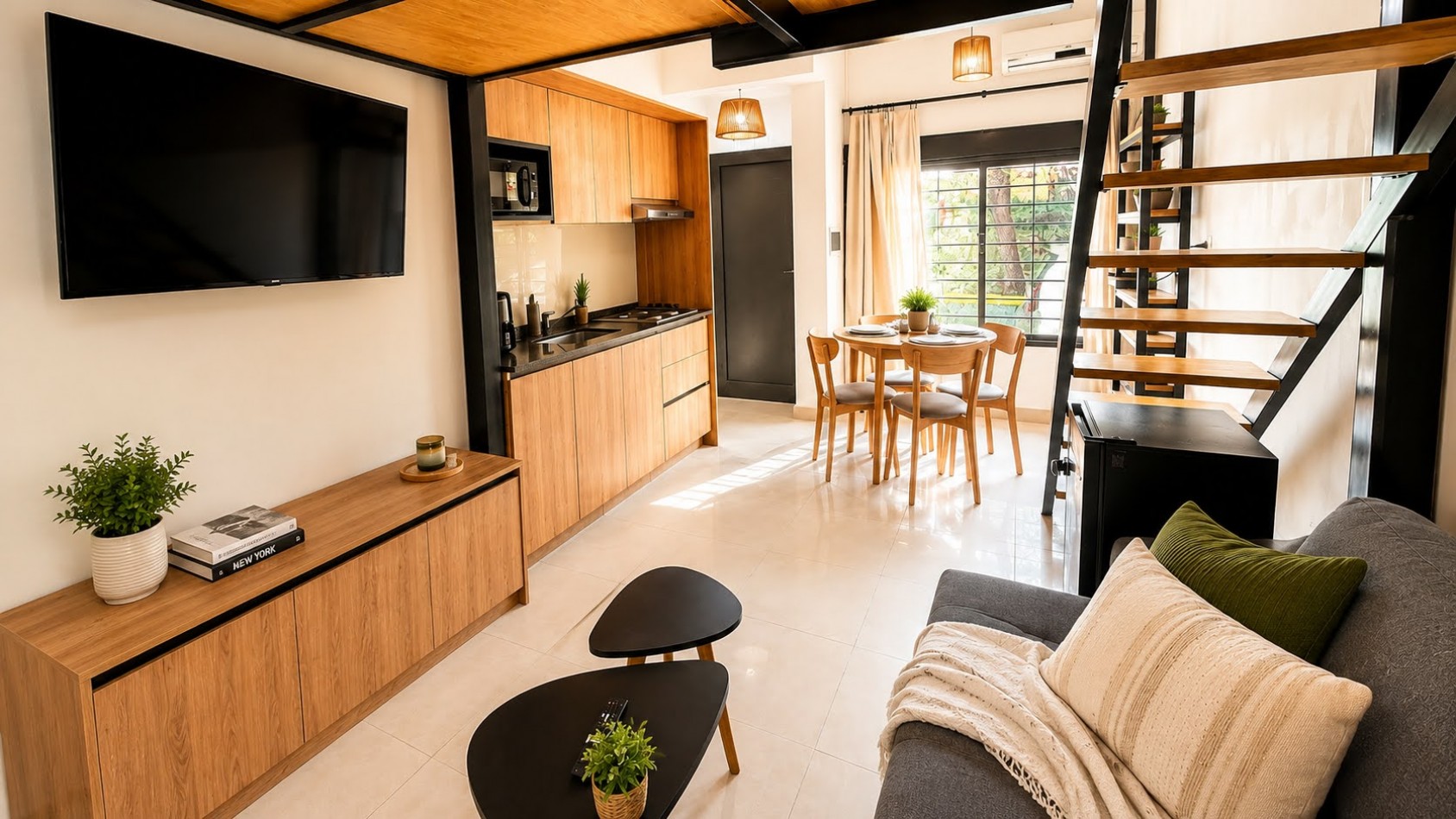 LOFT MODERNO PARA 4 PERSONAS EN PLENO CENTRO