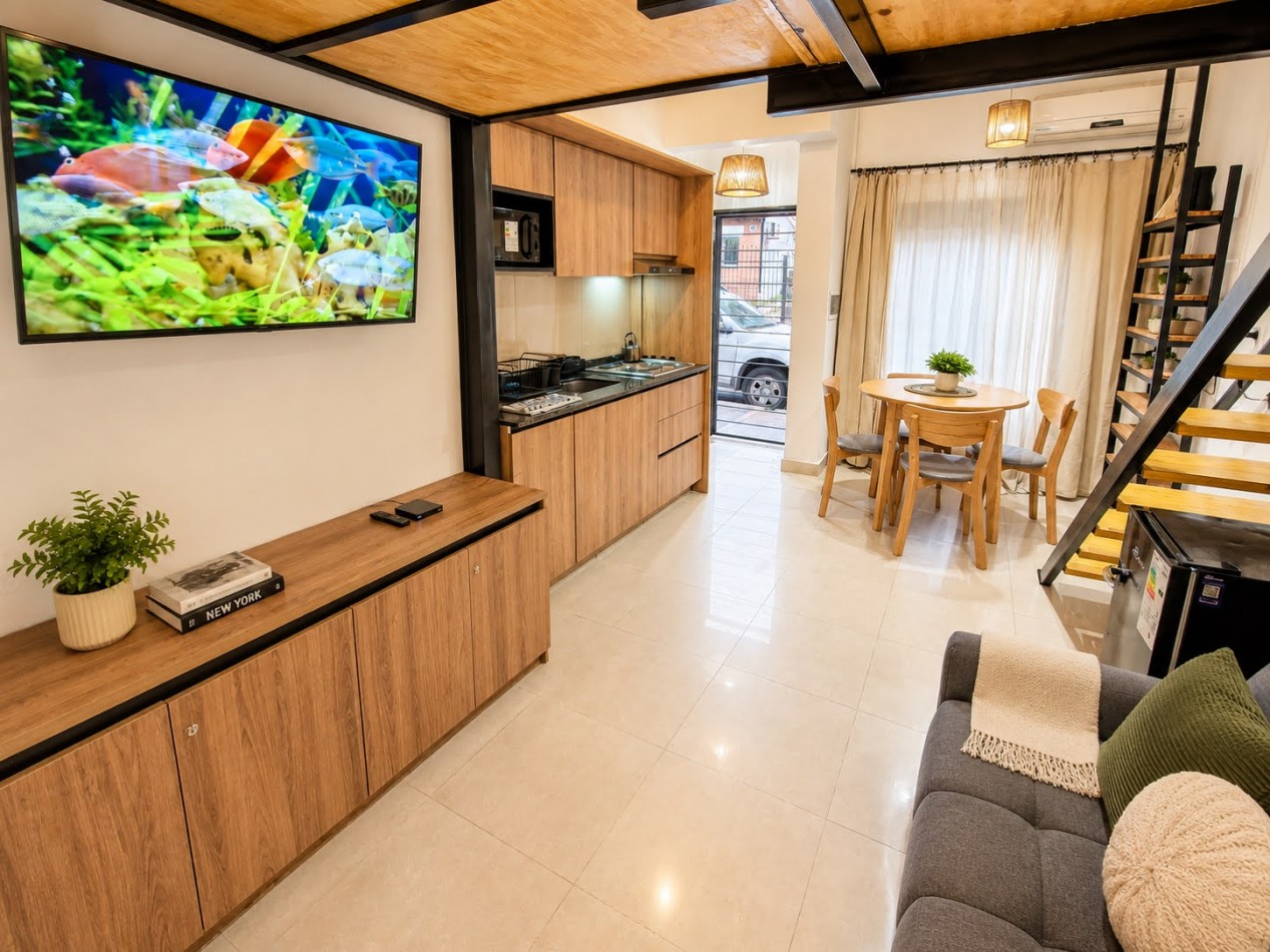 LOFT MODERNO PARA 4 PERSONAS EN PLENO CENTRO
