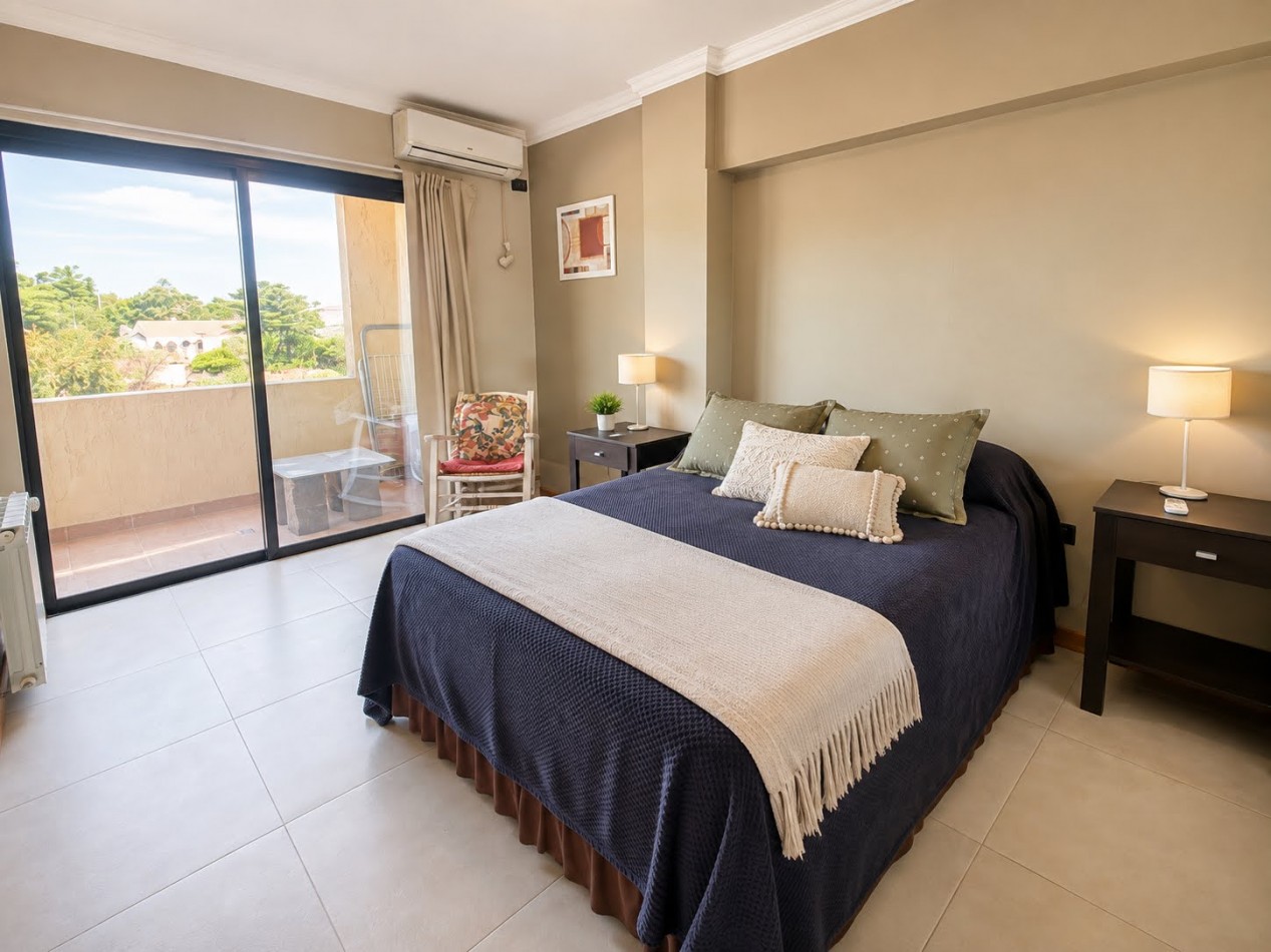 DEPTO 6 PERS - PILETA CLIMATIZADA - CENTRICO - COCHERA - VISTA AL LAGO - QUINCHO 