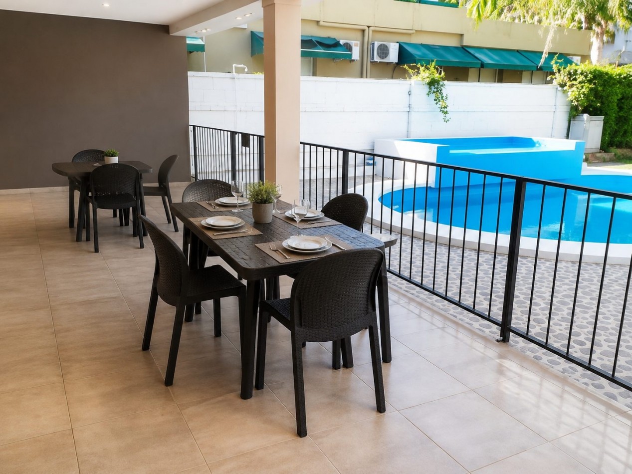 DUPLEX PARA 4 PERSONAS. - PILETA-COCHERA-QUINCHO-ZONA COSTANERA