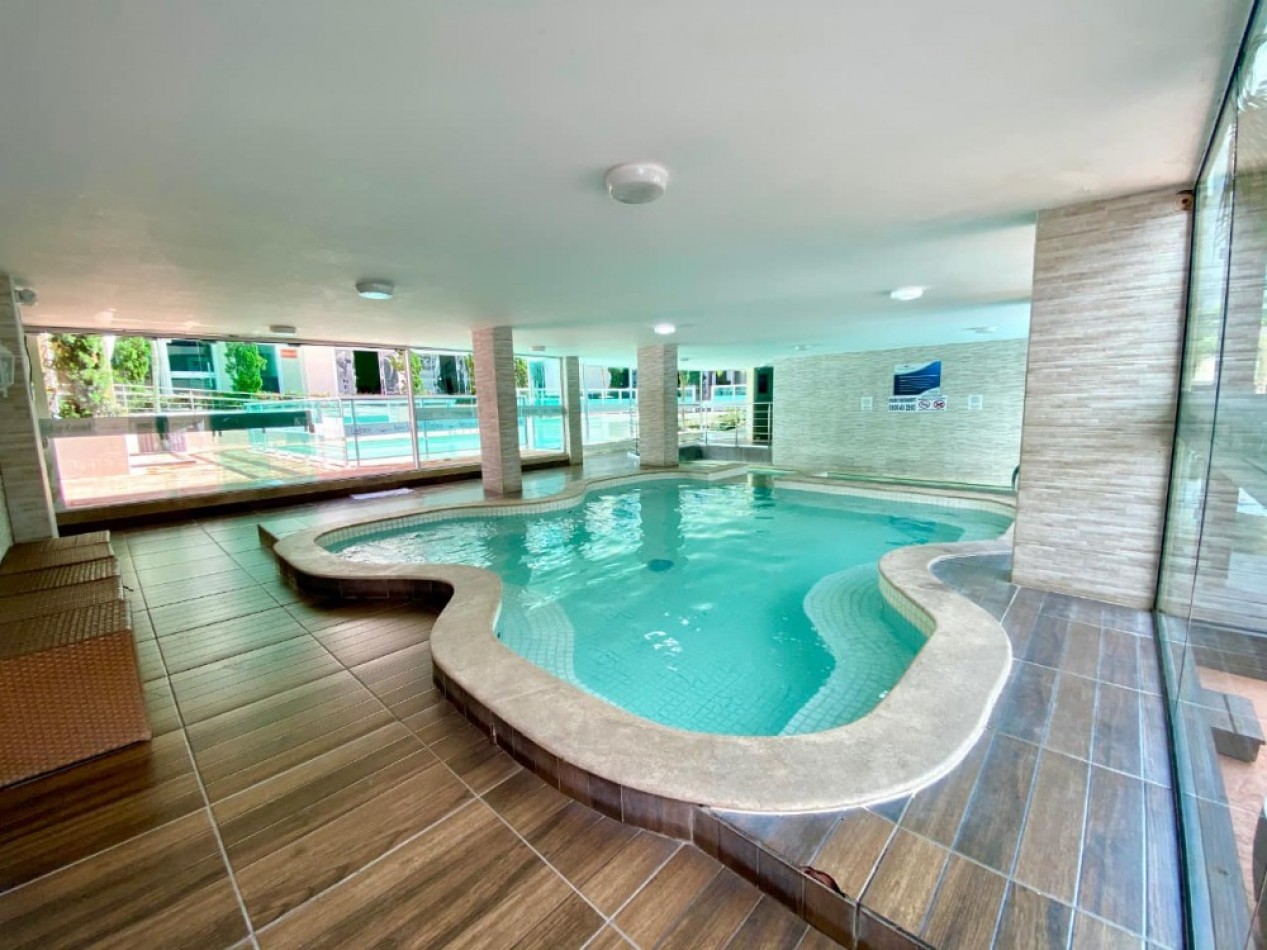 DEPARTAMENTOS EN COMPLEJO CON 3 PISCINAS, UNA CLIMATIZ, SALA DE JUEGOS, GIMNASIO, SAUNA