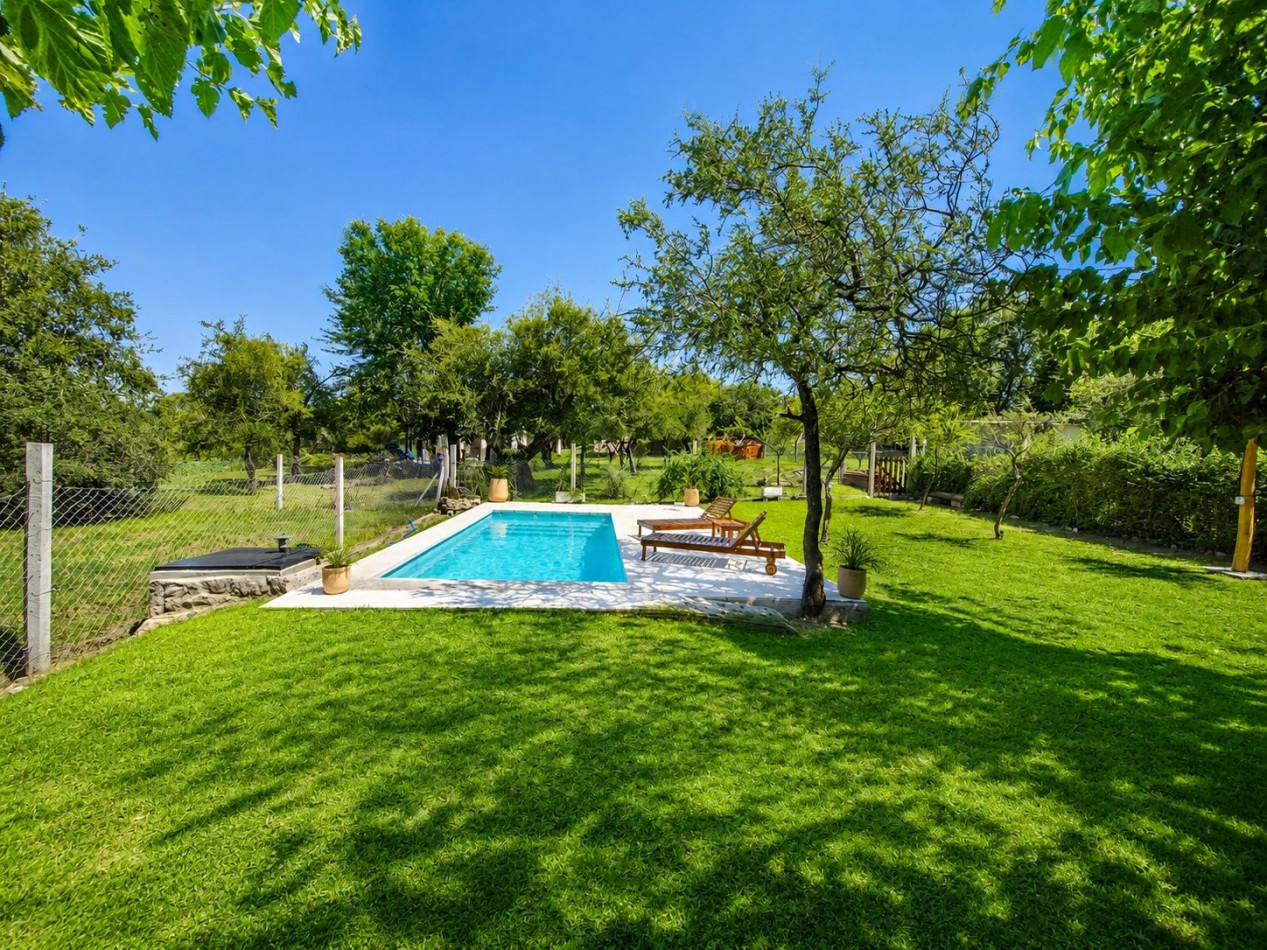 CABAÑAS CON PILETA Y PARQUE EN CABALANGO PARA 5 PERSONAS CADA UNA