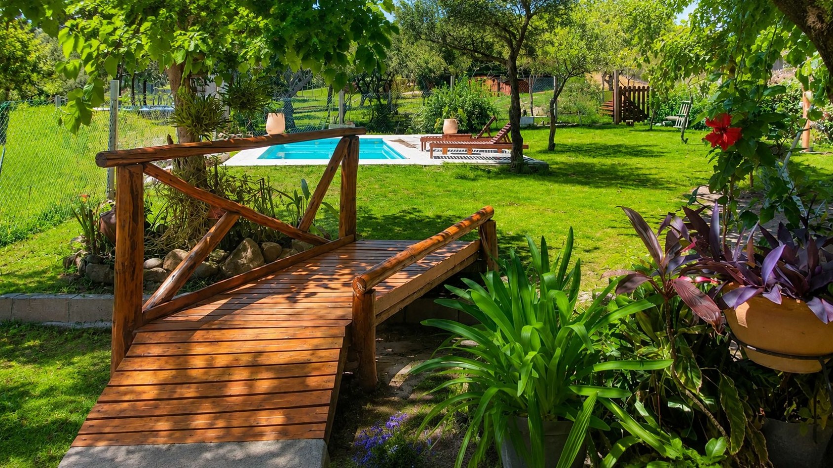 CABAÑAS CON PILETA Y PARQUE EN CABALANGO PARA 5 PERSONAS CADA UNA