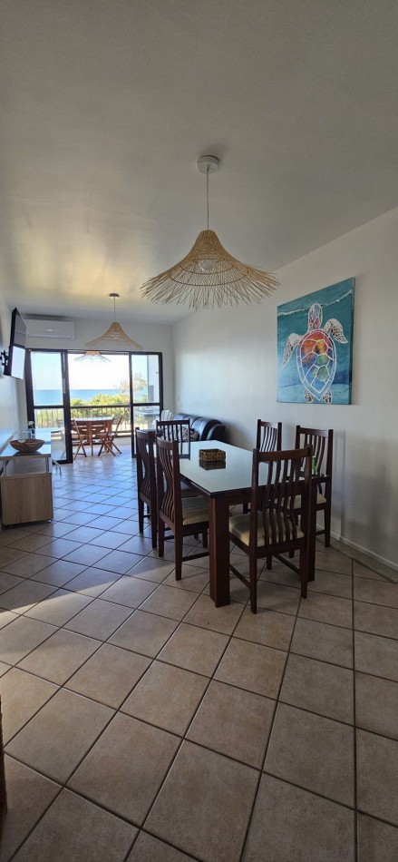 DEPARTAMENTO PARA 4 (2 DORM) - SOBRE LA PLAYA - INGLESES NORTE