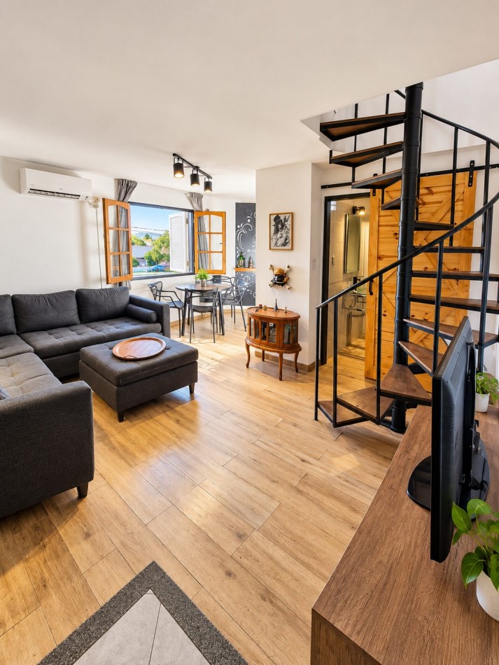 Departamento tipo loft con pileta en Barrio La Cuesta