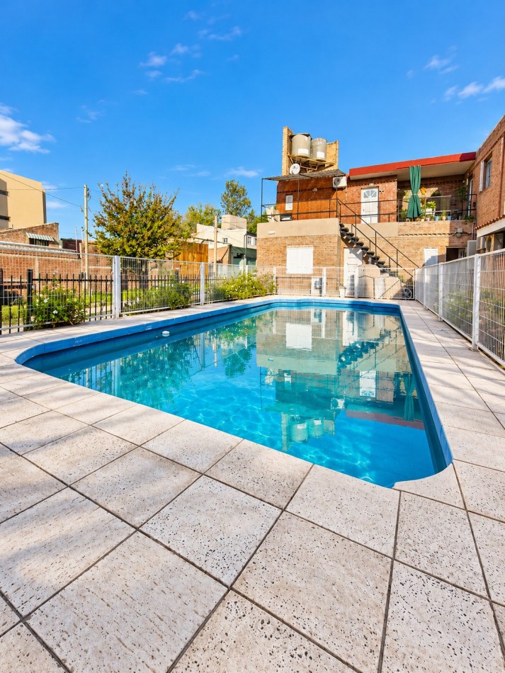 Departamento tipo loft con pileta en Barrio La Cuesta
