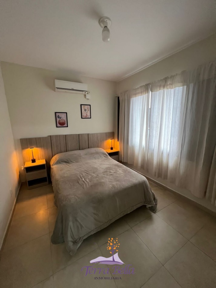 DEPARTAMENTO PARA 4 A 1 KM DEL MAR - PISCINA CLIMATIZADA - PARRILLA - JUEGOS PARA NIÑOS