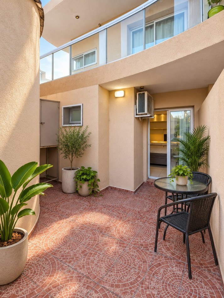 MONOAMBIENTE EN PLENO CENTRO CON PATIO PROPIO. PISCINA Y QUINCHO EN TERRAZA